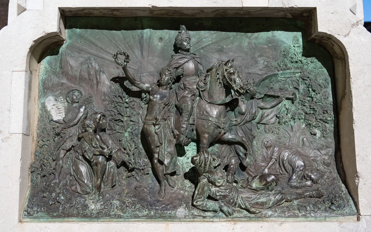 Relief depicting Osman